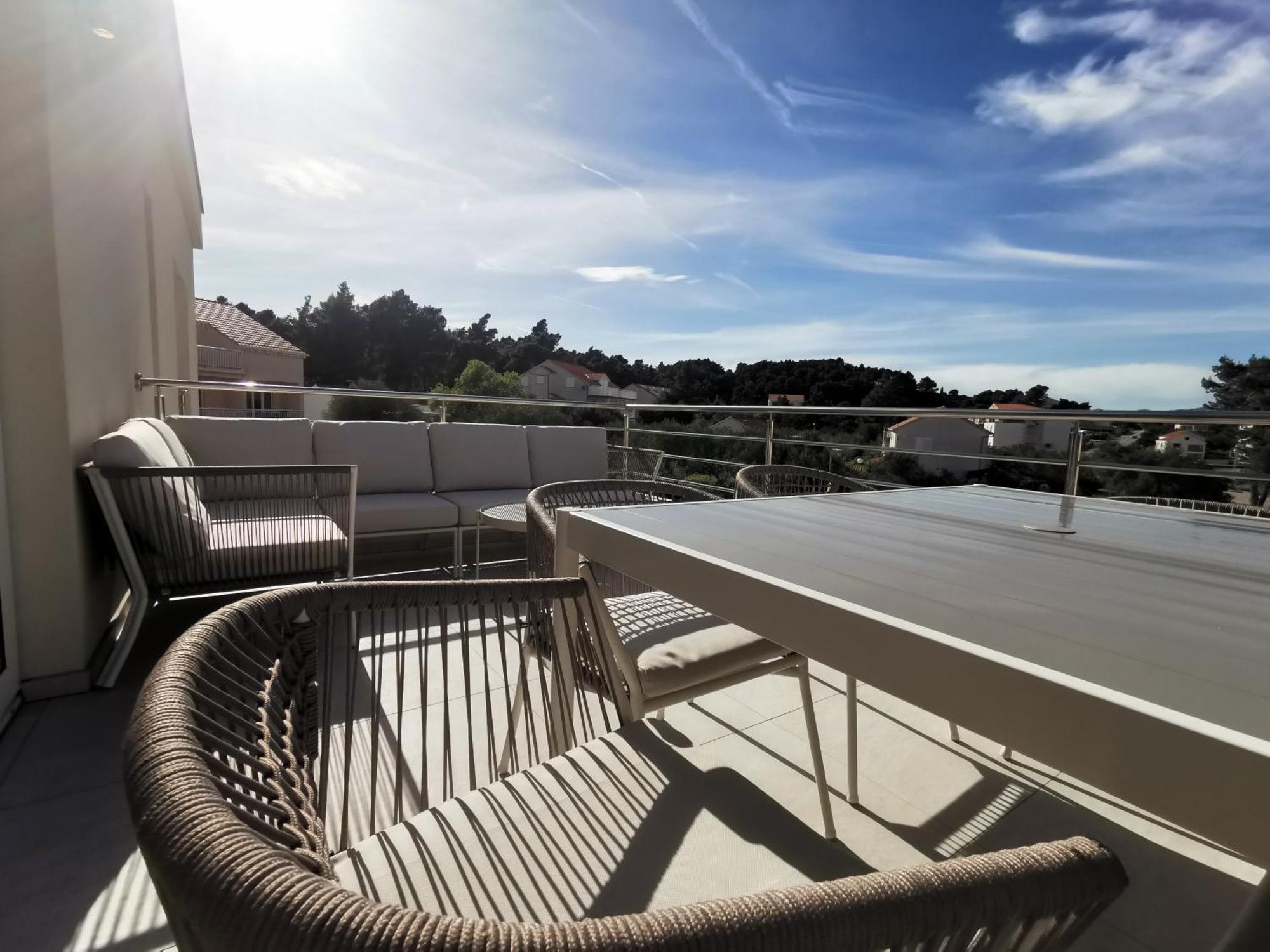 Villa Kora - Luxury Holiday Apartments Lumbarda Bagian luar foto